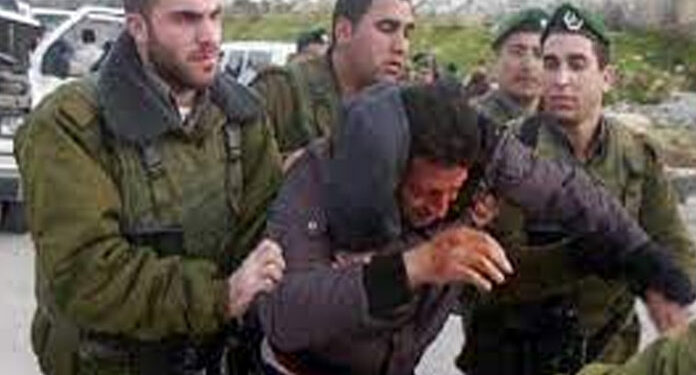 صہیونی فوج کے ہاتھوں بے گناہ فلسطینی اغوا