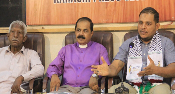 مسئلہ فلسطین انسانیت کا مسئلہ ہے، پاکستان یونائیٹڈ بشپ فورم، فلسطین فاؤنڈیشن پاکستان