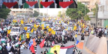 تحریک آزادی القدس پاکستان کی جانب سے آزادی قبلہ اول ریلی کا انعقاد