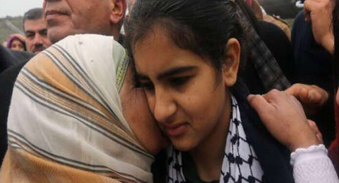 صہیونی جیل سے 8 ماہ بعد فلسطینی طالبہ کو رہا کردیا گیا