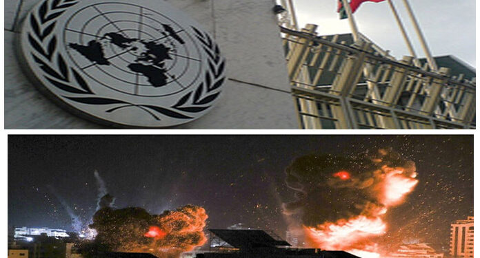 غزہ میں صہیونی بمباری، فلسطینی وزیر خارجہ کا اقوام متحدہ کے نام خط