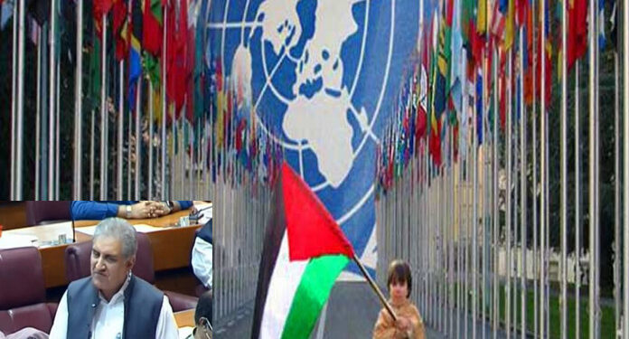 امن سفارتی مشن، وزیر خارجہ شاہ محمود قریشی نیو یارک روانہ