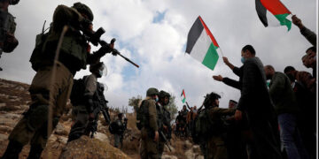 قابض فوج کی  فلسطین میں جنگ بندی کی خلاف ورزیاں  