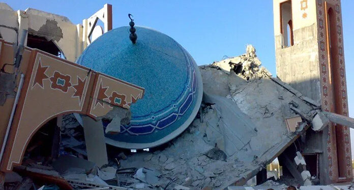 غزہ: اسرائیل نے 35 مساجد اور گرجا گھروں پر بمباری کی