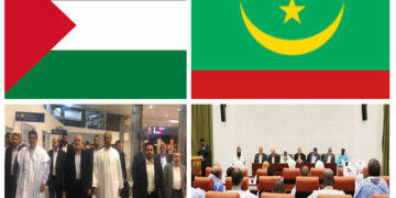 حماس وفد کی موریتانیہ آمد اور اہم شخصیات سے ملاقات