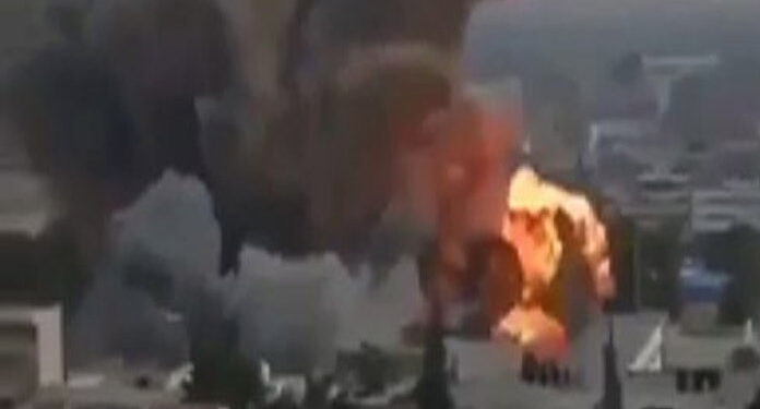 دمشق پراسرائیلی بمباری، 7فوجیوں سمیت 10 افراد جاں بحق