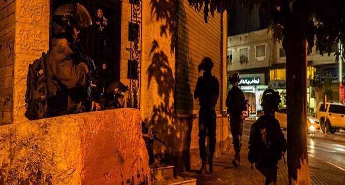 اسرائیلی فوج نے مغربی کنارے سے مزید16فلسطینی گرفتار کر لیے