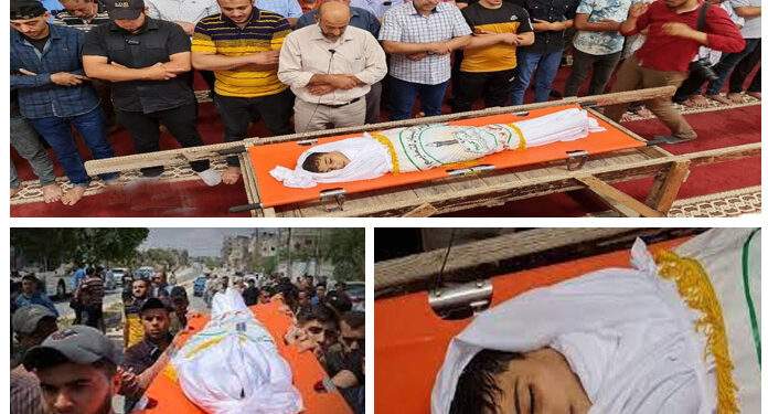 مقبوضہ فلسطین: ناکارہ بم پھٹ گیا، بچہ شہید