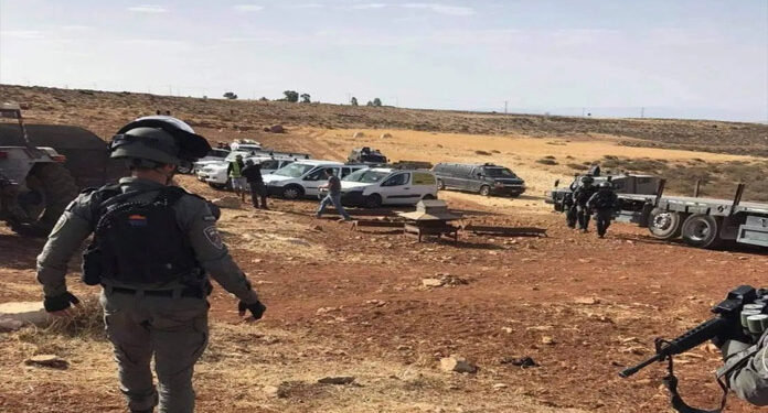 صیہونی فوج کے ہاتھوں مزید دو فلسطینی خاندان بے گھر