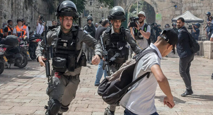 الشیخ جراح میں اسرائیلی جارحیت تاحال جاری