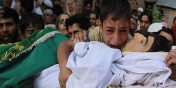 مقبوضہ کشمیر:  بھارتی پولیس اسٹیشن میں تشدد سے کشمیری نوجوان  شہید