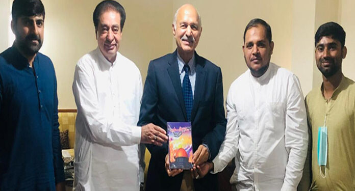 مظلوم فلسطینیوں کی حمایت پاکستان کی قومی پالیسی ہے، سینیٹر مشاہد حسین سید