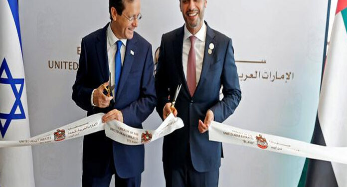 یو اے ای نے بھی اسرائیل میں سفارت خانہ کھول دیا