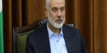 اسماعیل ھنیہ کی الجیریا کے صدر کو مبارکباد