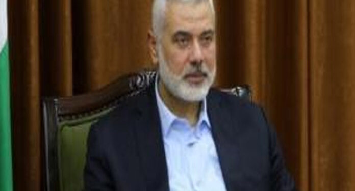 اسماعیل ھنیہ کی الجیریا کے صدر کو مبارکباد