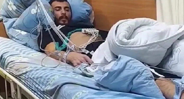 بغیر جرم کے قید فلسطینی قیدی کی بھوک ہڑتال 65 ویں روز میں داخل