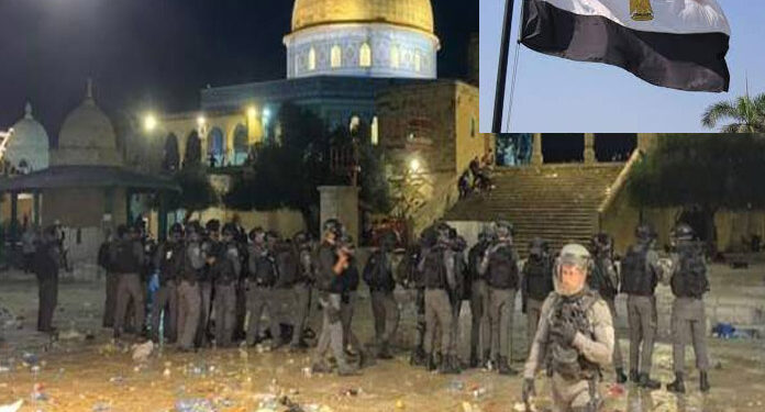 مسجد اقصیٰ کی بے حرمتی برداشت نہیں کی جائے گی، مصر