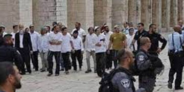 قبلہ اول پر صہیونی آبادکاروں کے دھاوے جاری