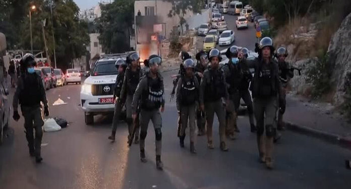 صہیونی  پولیس کی فائرنگ، متعدد فلسطینی زخمی