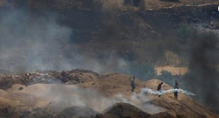 فلسطین: بیتا قصبے کےفلسطینیوں اور صہیونی فوج کے درمیان جھڑپیں جاری