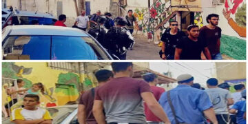 200سے زائد مسلح صیہونی آبادکاروں کا فلسطینیوں کے گھروں پر حملہ