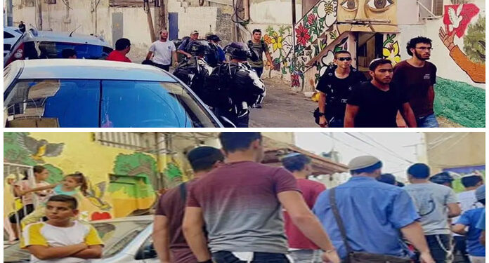 200سے زائد مسلح صیہونی آبادکاروں کا فلسطینیوں کے گھروں پر حملہ