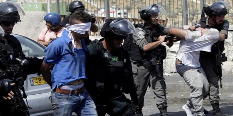 رواں سال صیہونی فوج نے دوہزار سے زائد فلسطینیوں کو گرفتار کیا