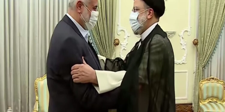 اسماعیل ھنیہ کی نو منتخب ایرانی صدر سےملاقات