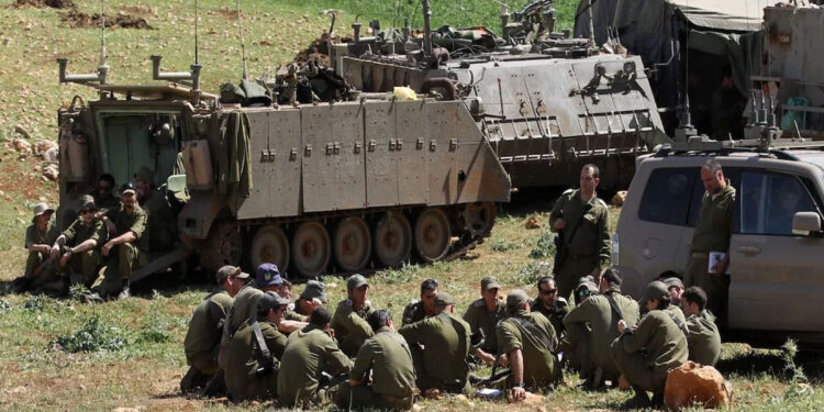 لبنانی سرحد پر اسرائیلی فوجی مشقیں