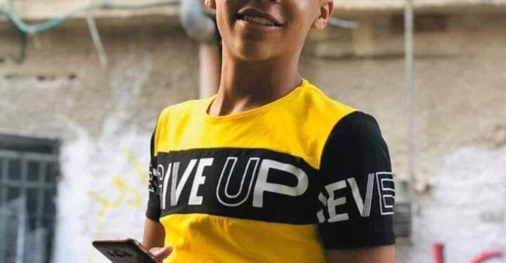 صہیونی فوج نے فلسطینی بچے کو گولی مار دی