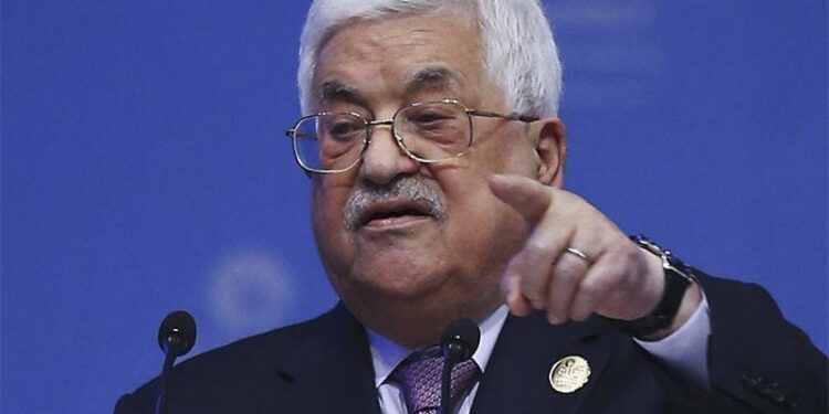 فلسطینی صدرکی اسرائیل کو مقبوضہ علاقوں سےنکلنے کیلیے1 سال کی ڈیڈ لائن