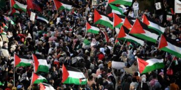 مقبوضہ بیت المقدس: سلوان میں صہیونی آبادکاری کے خلاف فلسطینیوں کا دھرنا