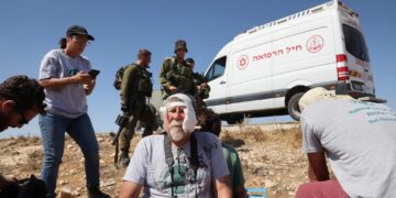 قابض فوج کا فلسطینی احتجاج کی کوریج پرمظاہرین اورصحافیوں پر تشدد