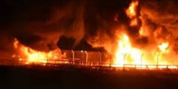 غزہ پر صہیونی فوج کی ایک بار پھر بمباری