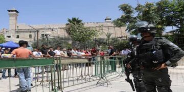 صہیونی  حکام نے فلسطینیوں کے لیے  مسجد ابراہیمی کے دروازے  بند کردیے