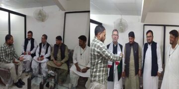 ملی یکجہتی کونسل کے وفد کی ڈاکٹر صابر ابو  مریم سے ملاقات