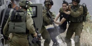 مقبوضہ بیت المقدس میں صہیونی فوجی کارروائی کے دوران  متعدد فلسطینی گرفتار
