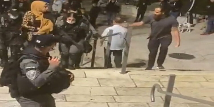 مقبوضہ بیت المقدس میں فلسطینی خاتون کی گرفتاری