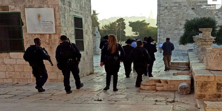 شر پسند عناصر کی جانب سے ایک بار پھر مسجد اقصٰی پر حملہ