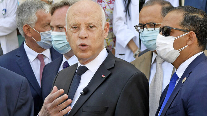 اسرائیل نواز بیان: تیونسی عوام اور سیاسی حلقوں کی صدر کے خلاف مذمت