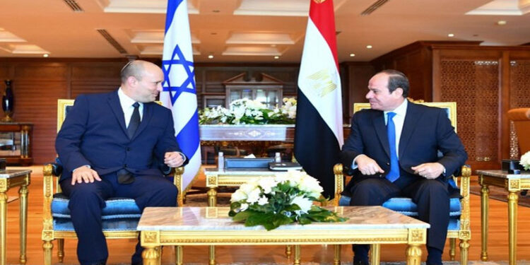 مصری اعلیٰ حکام کا وفد آئندہ چند روز میں اسرائیل کا دورہ کرے گا