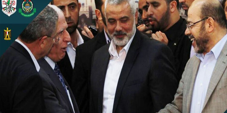 مصری انٹیلی جنس چیف کی تحریک حماس کے وفد سے ملاقات