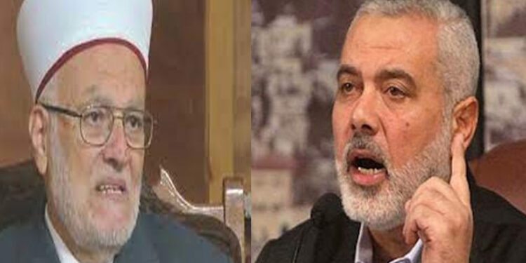 حماس کی امام مسجد اقصٰی کے گھر پرصہیونی پولیس حملے اور گرفتاری کی شدید مذمت