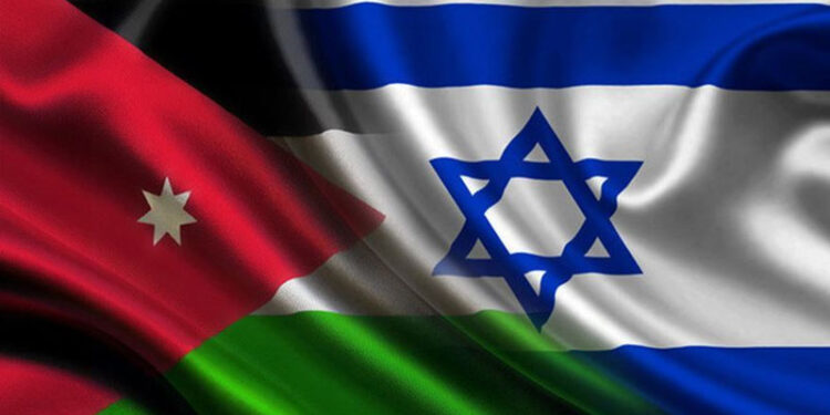 اسرائیل اردن آبی معاہدے پر دستخط