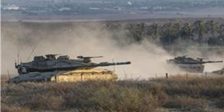 غزہ میں صہیونی فوج کی دراندازی