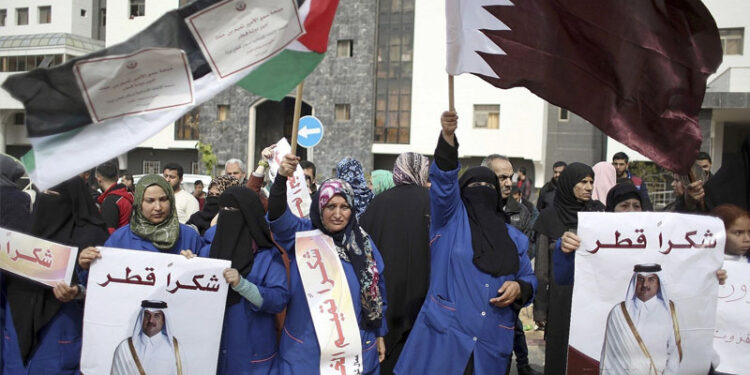 قطر کی غزہ کے لیے امدادی رقم جاری
