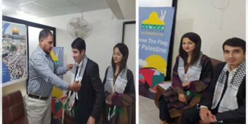 مسئلہ فلسطین کو اجاگر کرنے کے لئے یوتھ کو اپنا کردار ادا کرنا ہو گا، علوینہ شاہین