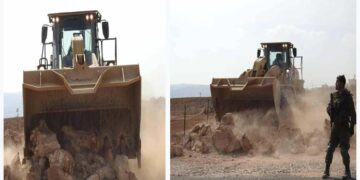 صہیونی فوج نے فلسطینی کاشت کاروں کے لیے سڑکیں بند کردیں