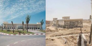 قابض فوج کی تباہ کاریوں کے باعث فلسطینیآج بھی فضائی سفر کی سہولیات سے محروم