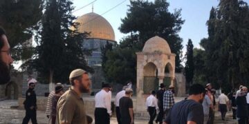 شدت پسند یہودیوں کے ہاتھوں مسجد اقصٰی کی بے حرمتی